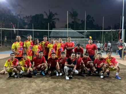 PORSENI DESA KAYUPUTIH LOMBA BOLA VOLI (SINALUD C VS BHUANASARI C)